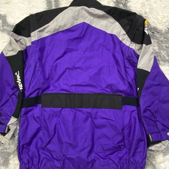 Pro Racing Isde Series Purple DuPont Cordura Nylon w/Kevlar Jacket Sz Medium - Picture 9 of 10